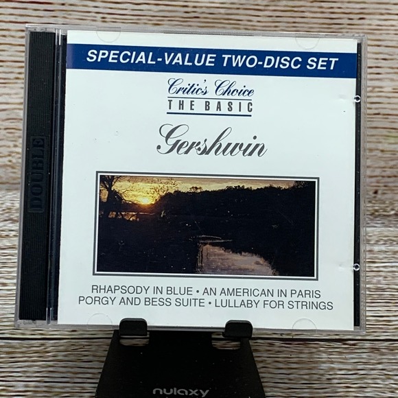 English Philharmonic Orchestra, Simon Addison – The Basic Gershwin [1989 2-CD] - Picture 1 of 9